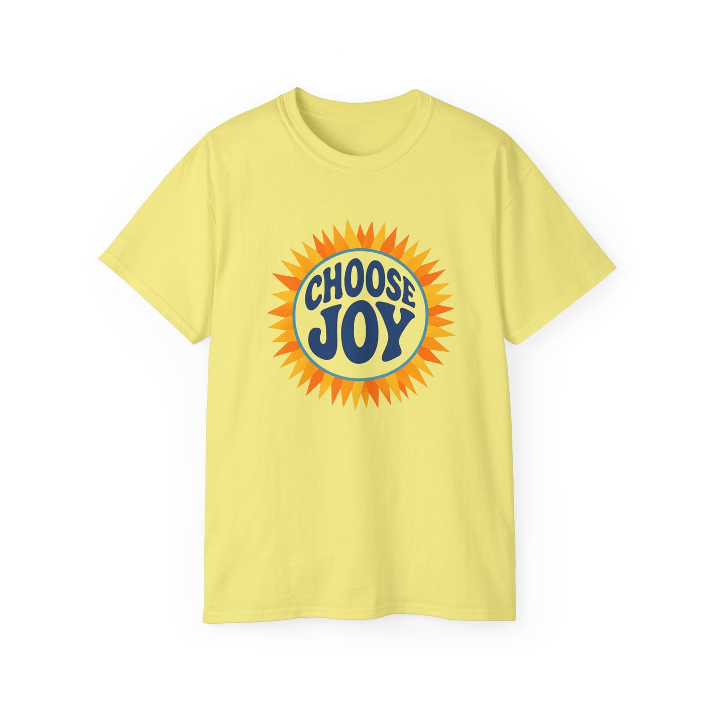 Choose Joy Unisex Ultra Cotton Tee, Positive Vibes Shirt, Motivational Tee, Gift for Friends, Casual Everyday Wear