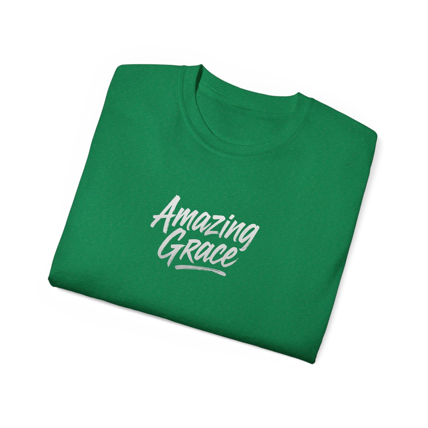 Amazing Grace Unisex Cotton Tee - Faith-Inspired, Spiritual Gift, Everyday Wear, Church Events, Inspirational Top