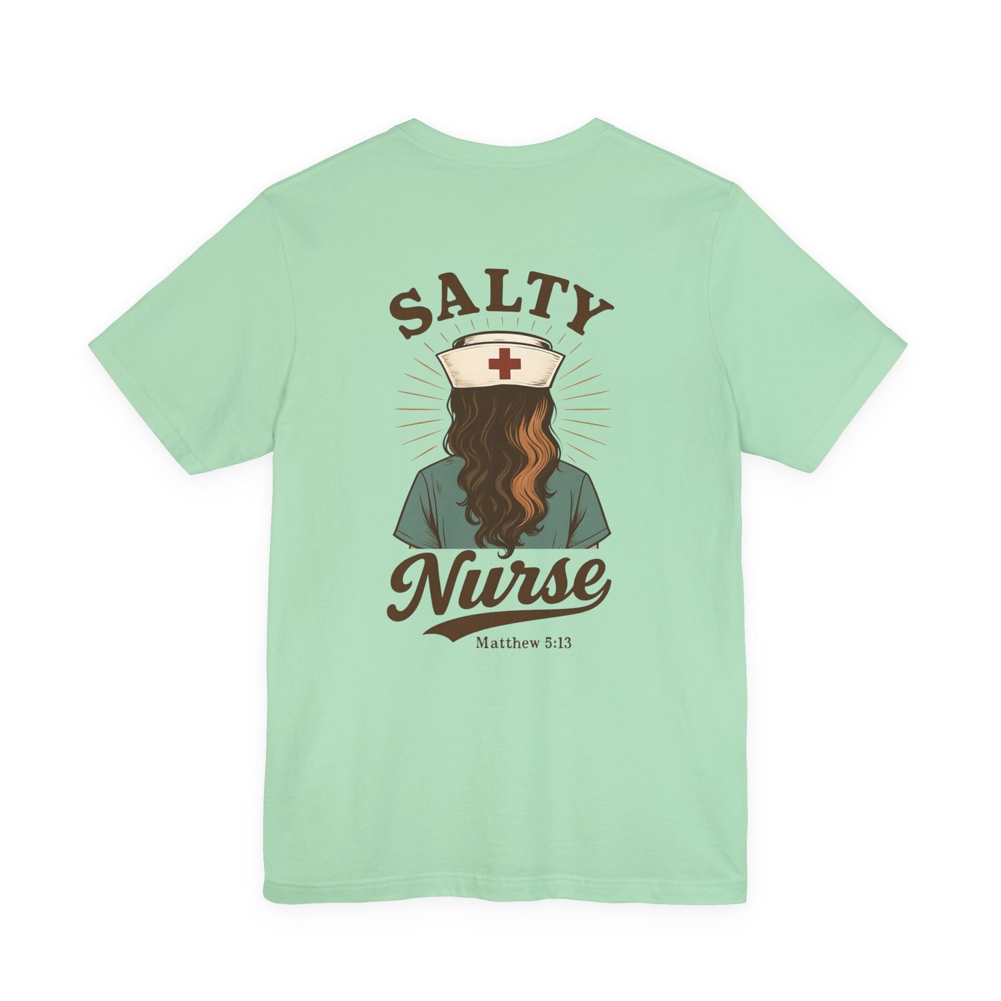 Salty Nurse Unisex Tee | Funny Nurse Shirt, Medical Apparel, Nurse Gift, Appreciation Gift, Healthcare Humor Tee
