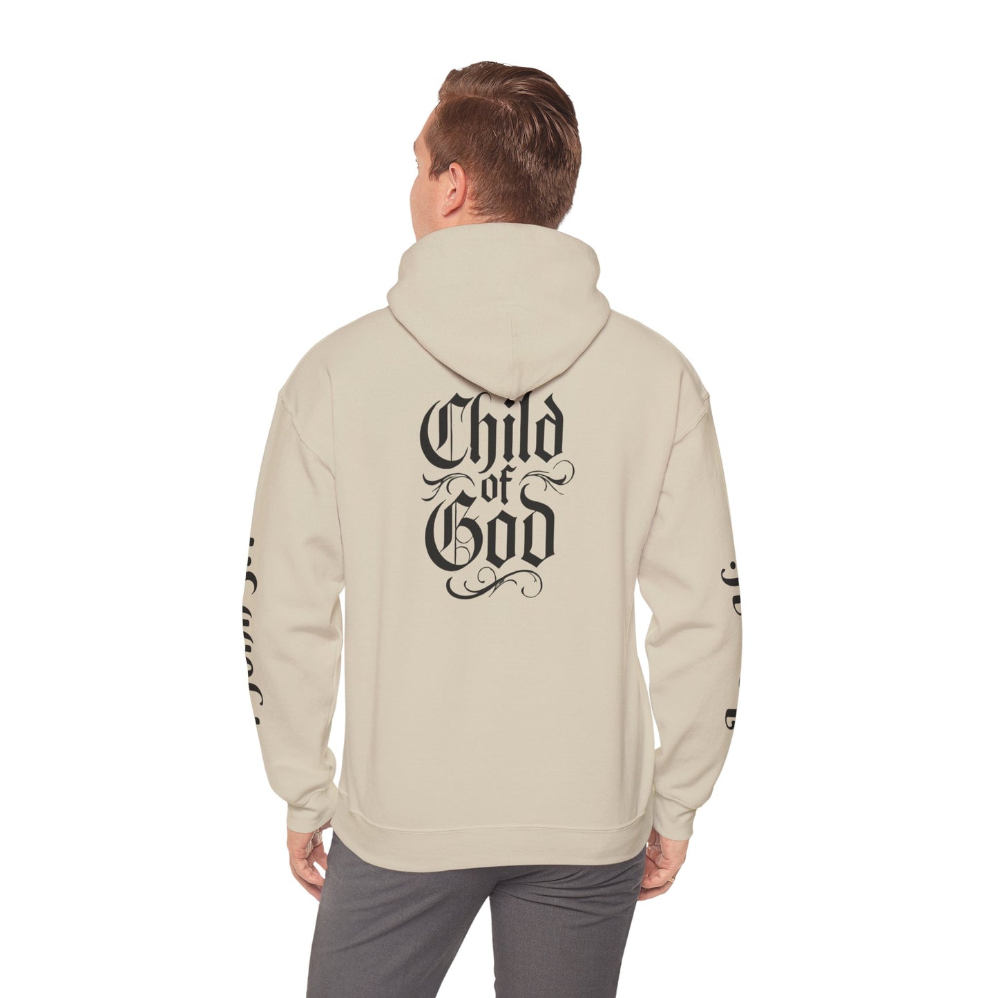 Child of God Hoodie | Unisex Heavy Blend Hooded Sweatshirt for Faith, Spirituality, Gifts, Church, Everyday Wear