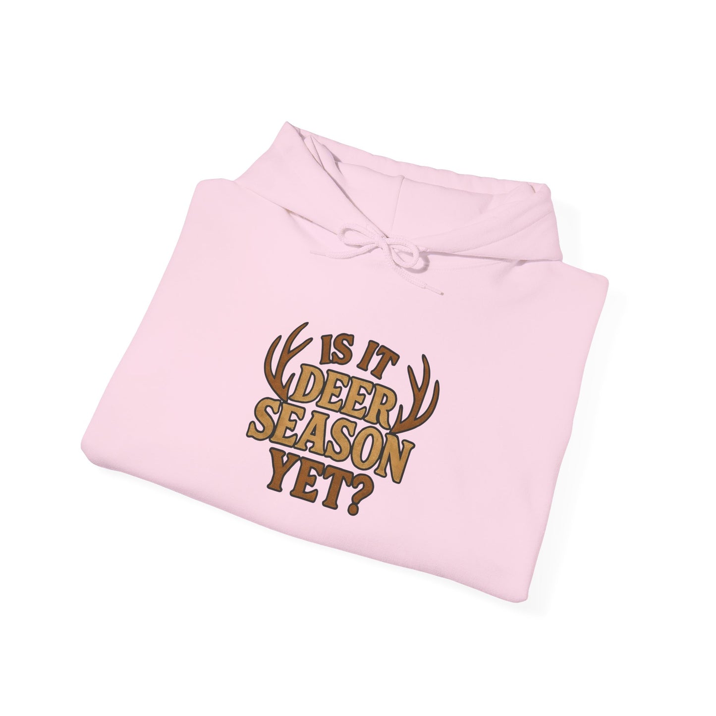 Deer Season Hooded Sweatshirt - Cozy Apparel for Hunters, Great for Fall Adventures, Camping, or Casual Outings, Gift for Outdoorsy Friends
