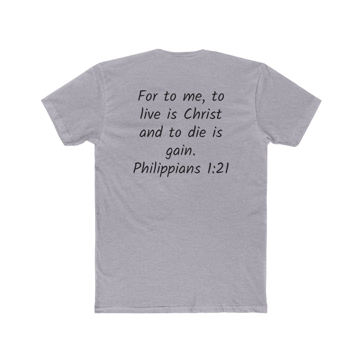 Inspirational Christian Crew Tee, Faith T-Shirt, Bible Verse Shirt, Gift for Believers, Casual Everyday Wear