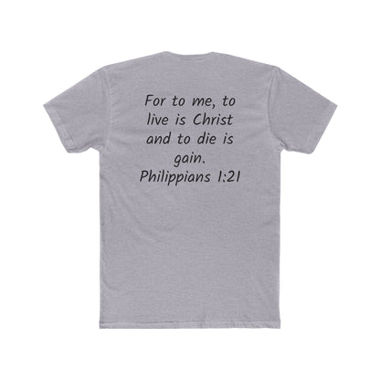 Inspirational Christian Crew Tee, Faith T-Shirt, Bible Verse Shirt, Gift for Believers, Casual Everyday Wear