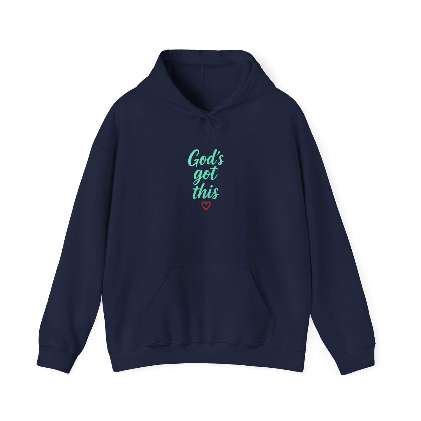 Inspirational Hooded Sweatshirt: God's Got This, Cozy Gift, Faith Apparel, Unisex Casual, Everyday Comfort, Uplifting Wear