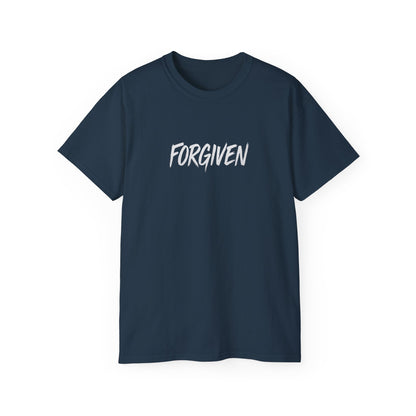 Forgiven Unisex Ultra Cotton Tee - Empowering Message Shirt, Spiritual Gift, Casual Wear, Motivational Tee, Unique Present