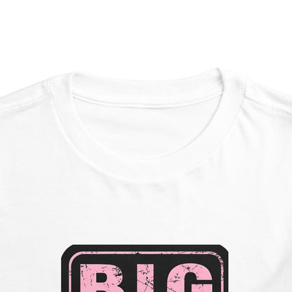 Big Sister Toddler Tee - Cute Kids Shirt, Baby Shower Gift, Sibling Announcement, Birthday Gift, Family Reunion Outfit