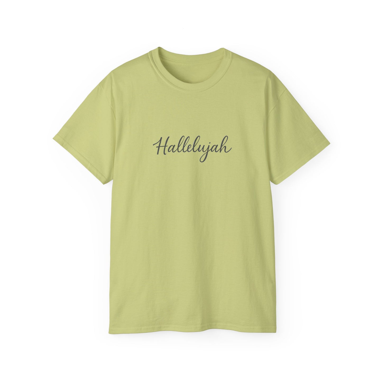 Hallelujah Unisex Ultra Cotton Tee - Casual Graphic Shirt, Faith-Based Apparel, Gifts for Christian Friends, Spring Fashion, [...]