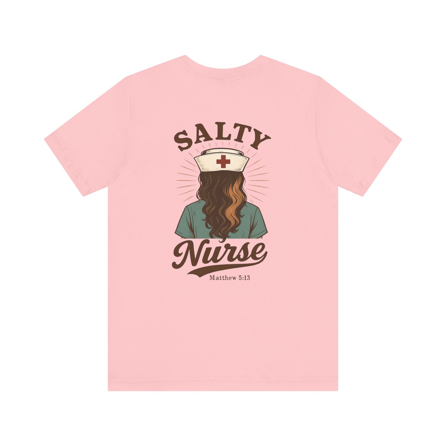Salty Nurse Unisex Tee | Funny Nurse Shirt, Medical Apparel, Nurse Gift, Appreciation Gift, Healthcare Humor Tee