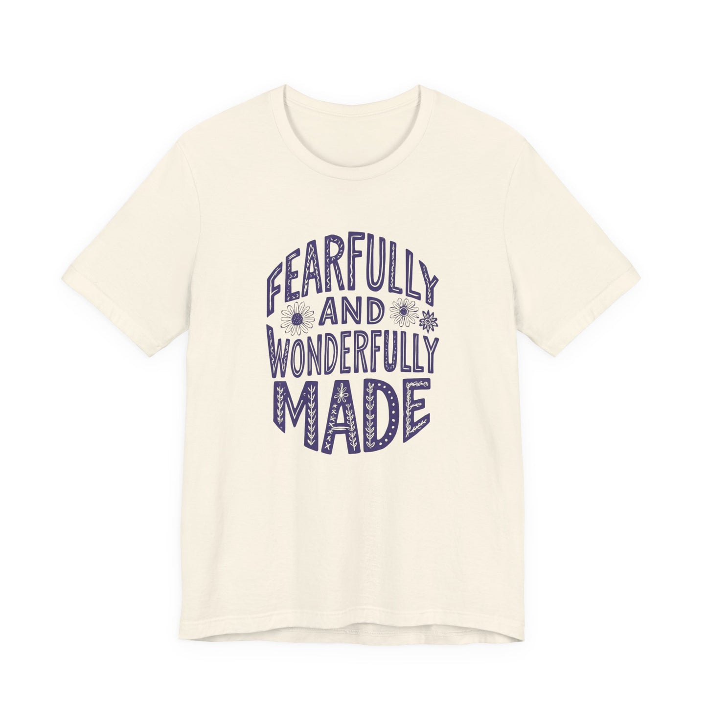 Fearfully and Wonderfully Made T-Shirt | Unisex Inspirational Tee, Faith-Based Apparel, Gift for Encouragement, Everyday Wear, [...]