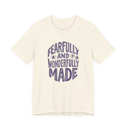 Fearfully and Wonderfully Made T-Shirt | Unisex Inspirational Tee, Faith-Based Apparel, Gift for Encouragement, Everyday Wear, [...]
