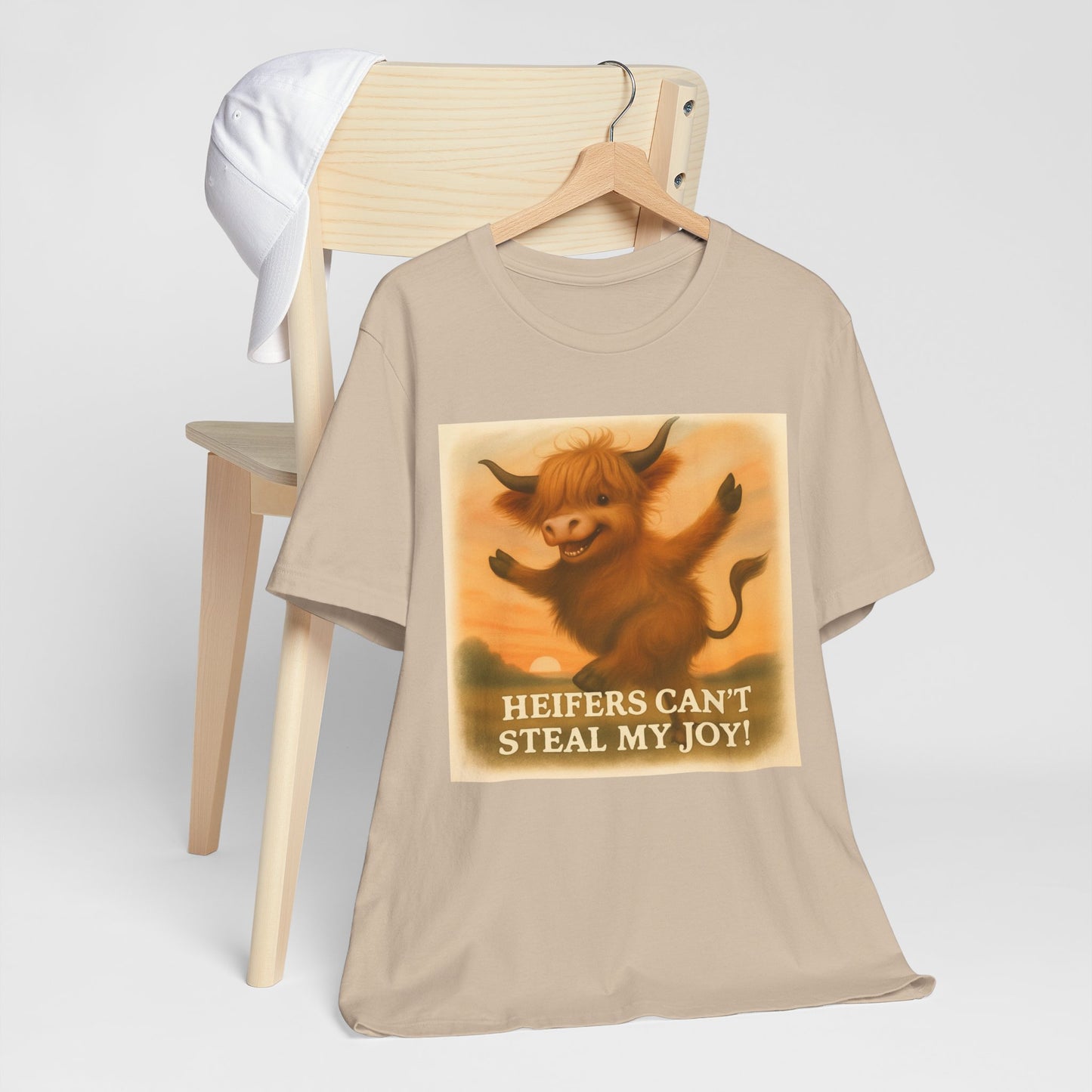 Joyful Heifer Unisex Tee - Perfect for Cow Lovers, Farm Life, Everyday Wear, Gifts, and Celebrations!