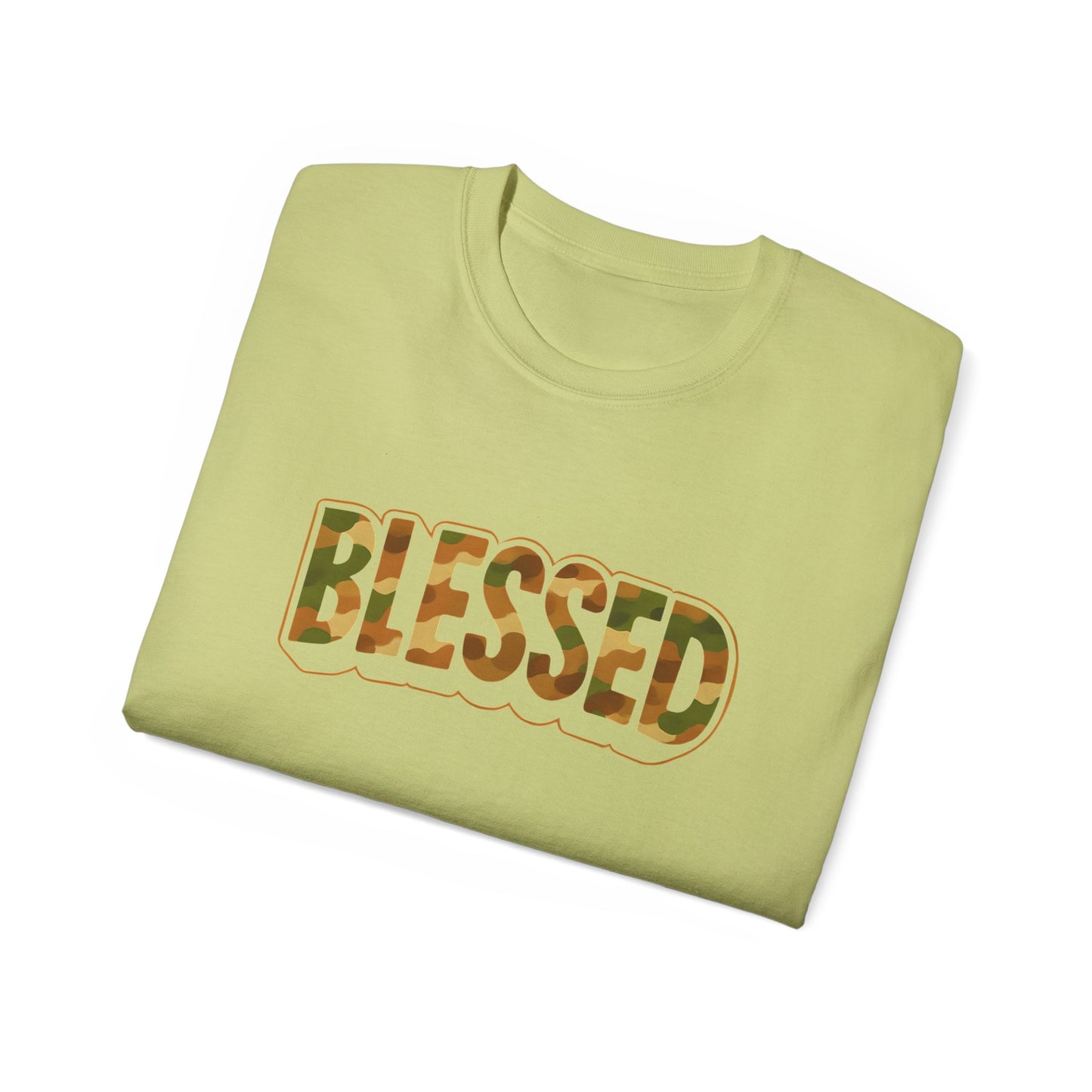 Blessed Unisex Ultra Cotton Tee - Casual T-Shirt for Faith, Inspirational Gift, Daily Wear, Christian Apparel, Spiritual Motivation