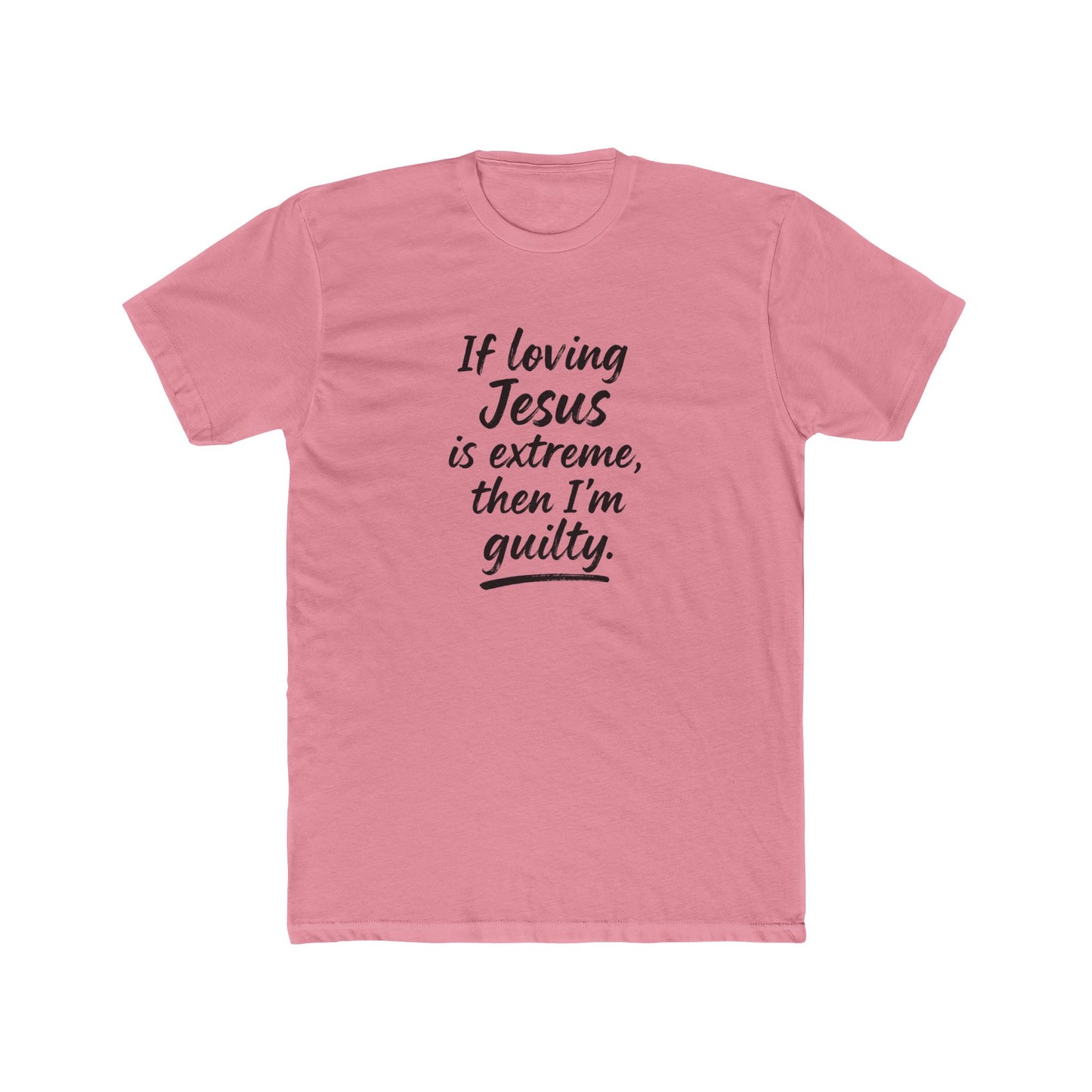 Faith-Inspired Unisex Cotton Tee, Christian Apparel, Inspirational Shirt, Gift for Believers, Bible Verse Tee, Casual Wear