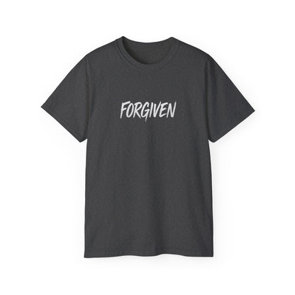 Forgiven Unisex Ultra Cotton Tee - Empowering Message Shirt, Spiritual Gift, Casual Wear, Motivational Tee, Unique Present
