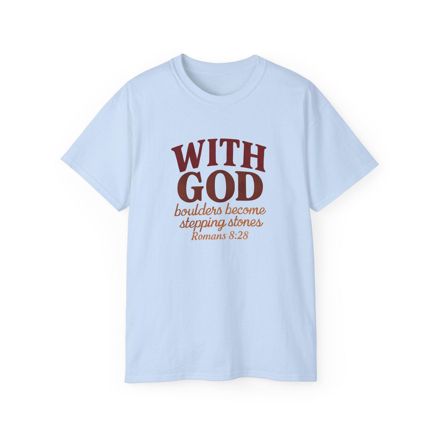 Faith-Inspired Unisex Tee, Inspirational T-Shirt, Spiritual Gift, Bible Verse Apparel, Christian Clothing, Everyday Wear