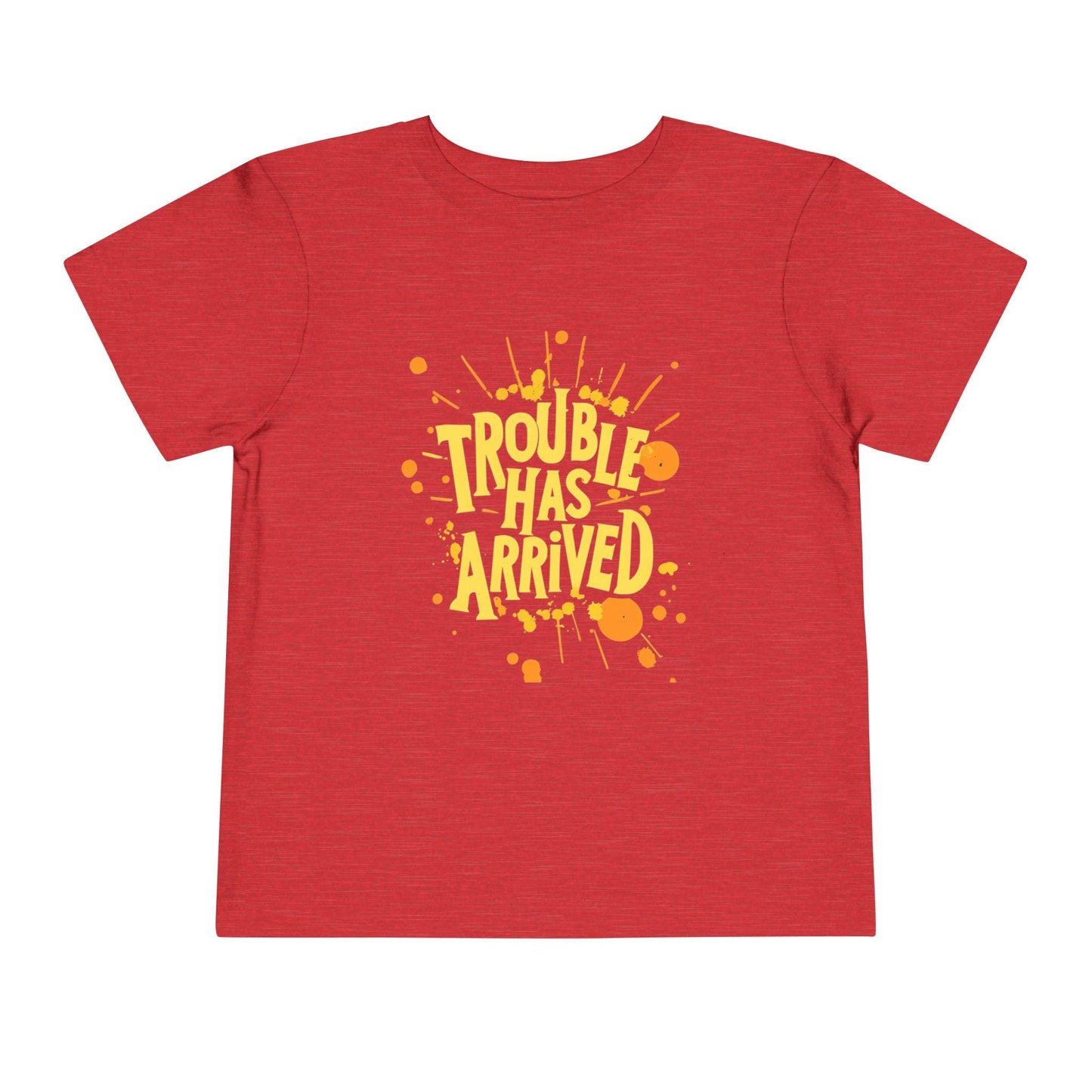 Trouble Has Arrived Toddler Tee | Funny Kids Shirt, Gift for Toddlers, Birthday Outfit, Playdate Wear, Summer Top