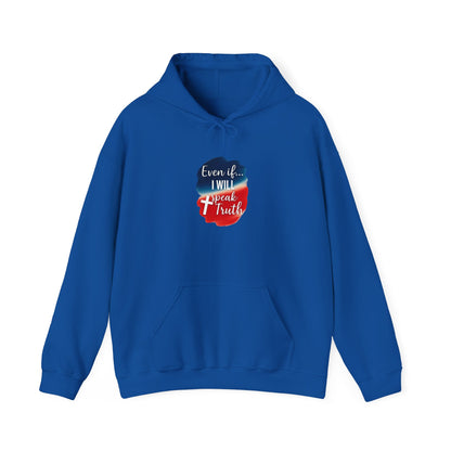 Inspirational Unisex Hoodie - Spread Truth Design, Cozy Sweatshirt for Everyday Wear, Faith-Based Gift, Motivational Apparel