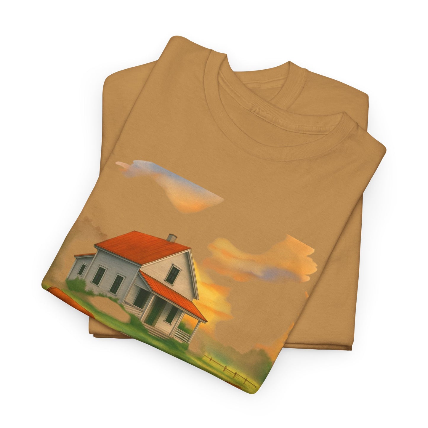 Home is Where the Herd Is Tee, Unisex Cotton Tee, Farmhouse Style Shirt, Gift for Animal Lovers, Casual Wear, Country Life Apparel