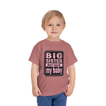Big Sister Toddler Tee - Cute Kids Shirt, Baby Shower Gift, Sibling Announcement, Birthday Gift, Family Reunion Outfit