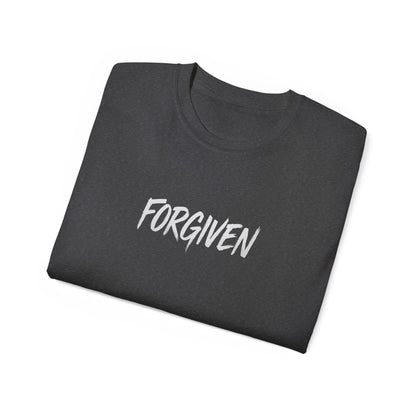 Forgiven Unisex Ultra Cotton Tee - Empowering Message Shirt, Spiritual Gift, Casual Wear, Motivational Tee, Unique Present