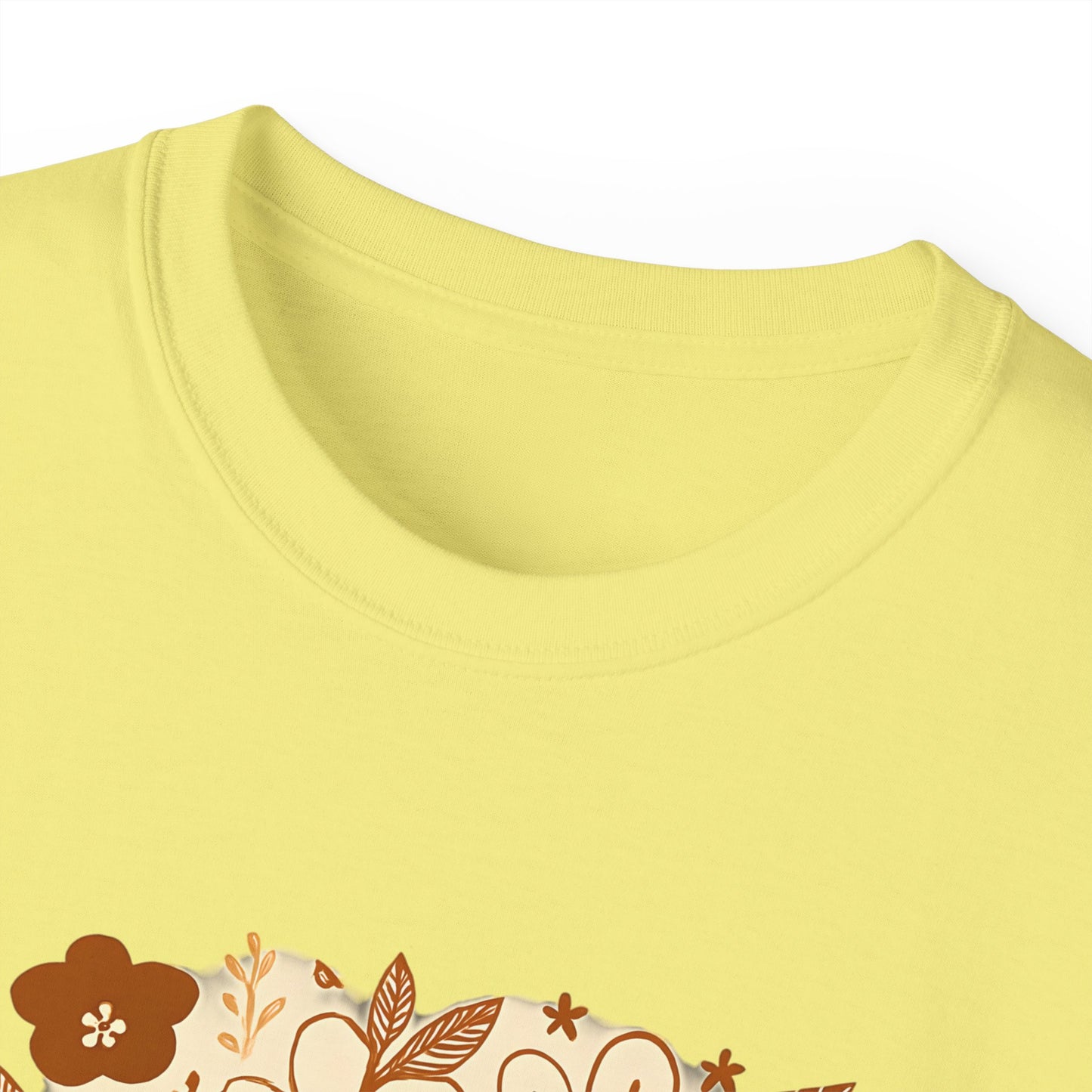 Amazing Grace Floral Unisex Ultra Cotton Tee, Vintage T-Shirt, Gift for Music Lovers, Spiritual Apparel, Heartwarming Quote Tee