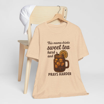 Sweet Tea Mama Tee - Unisex Jersey Short Sleeve T-Shirt, Sweet Tea Lovers Gift, Summer Vibes, Casual Wear, Family Gatherings