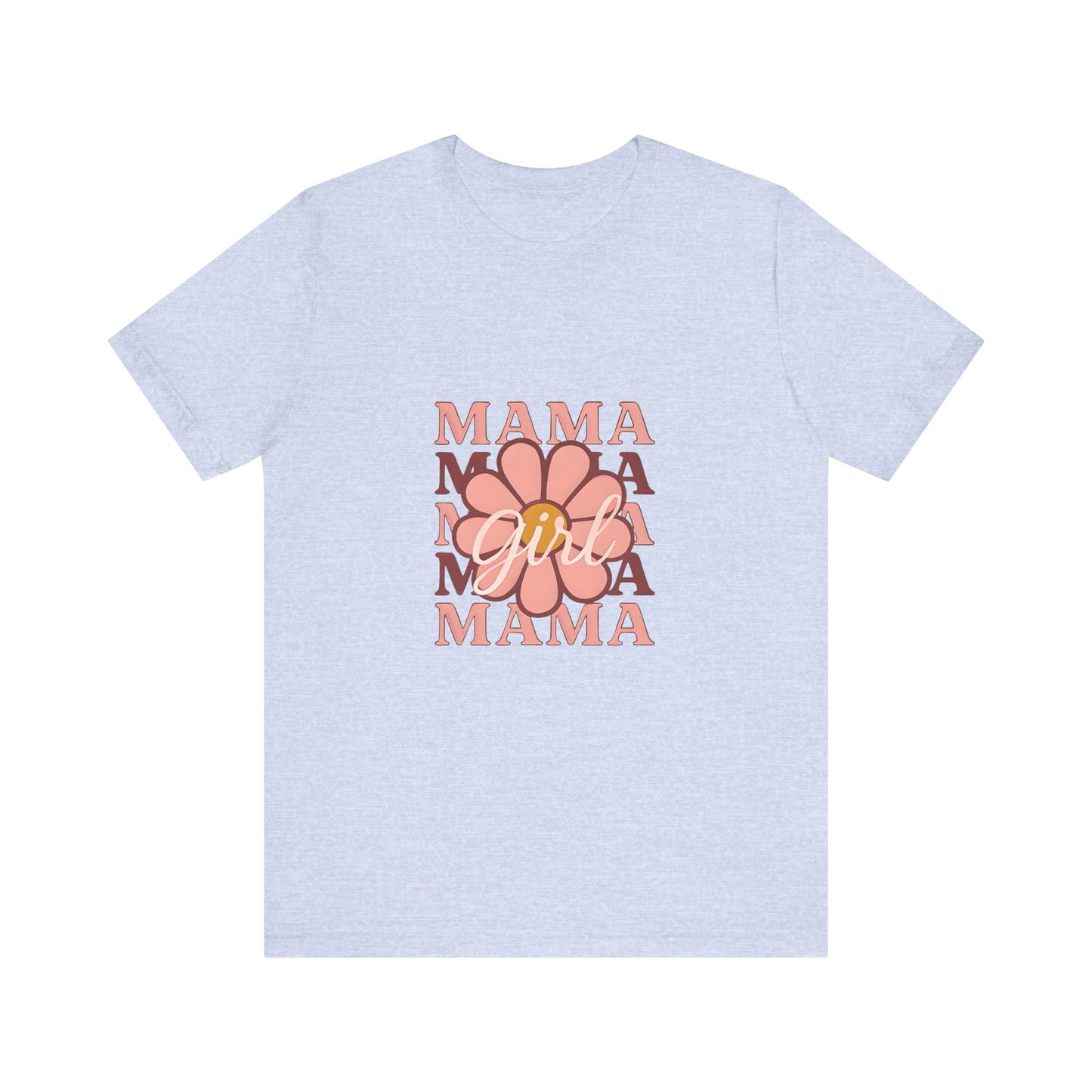 Chic Mama Graphic Tee, Floral Shirt for Moms, Mother's Day Gift, Casual Wear, Trendy Outfit, Birthday Present