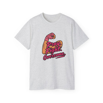 Inspirational Prayer T-Shirt, Motivational Tee, Fitness Apparel, Gift for Him/Her, Workout Shirt, Strength Quote Top