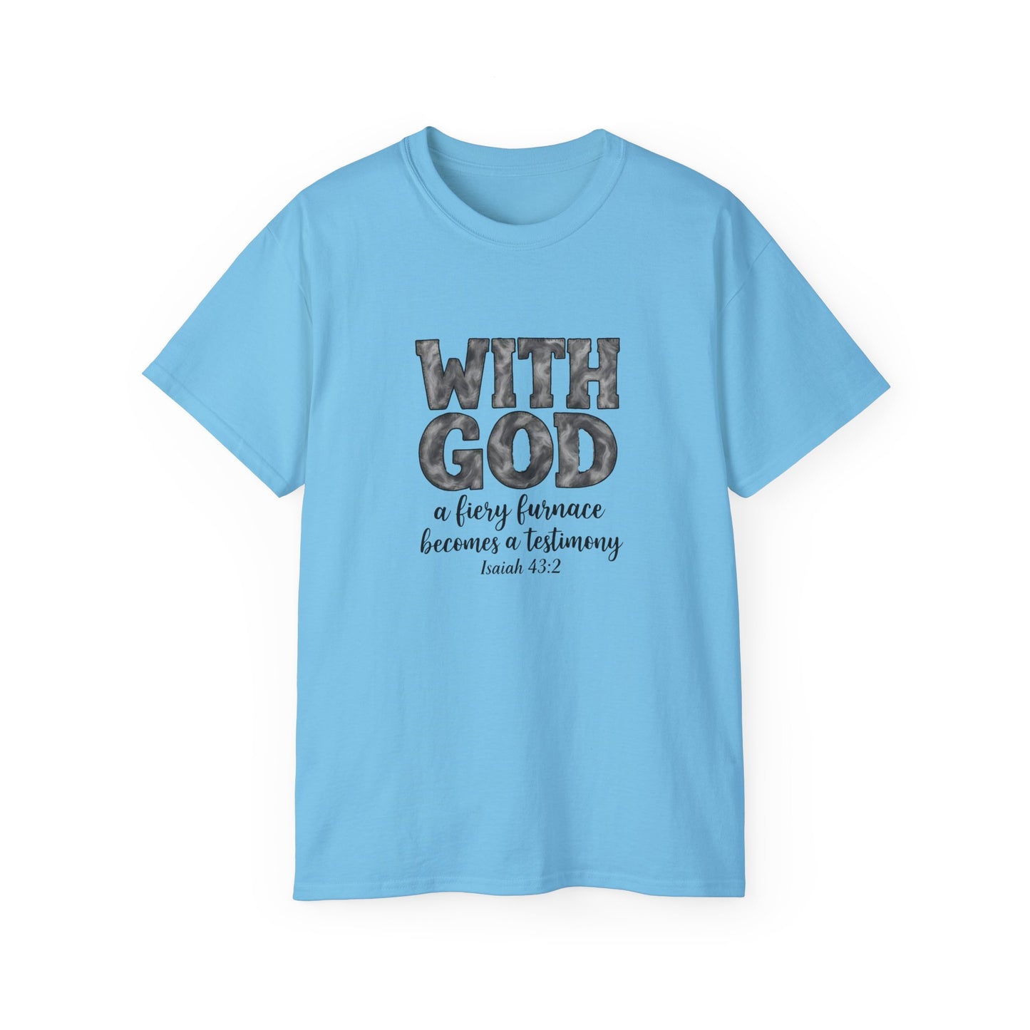 Inspirational Faith Tee, Motivational T-Shirt, Unisex Christian Shirt, Casual Everyday Wear, Gift for Believers, Bible Verse Apparel