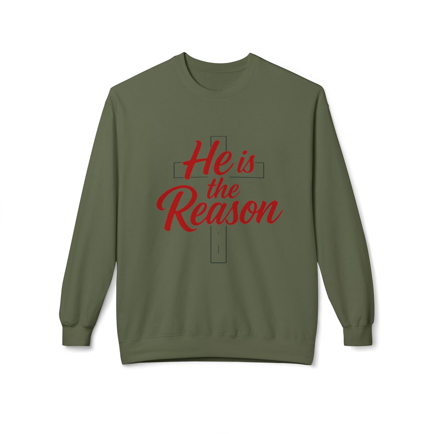 He Is the Reason Sweatshirt — Christian Easter Crewneck