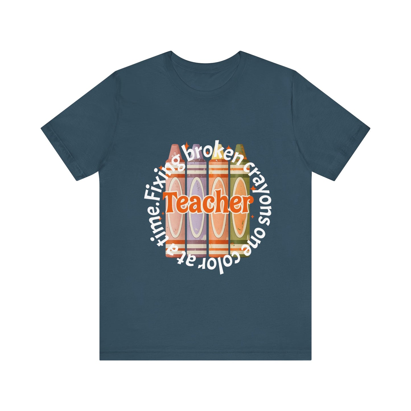 Colorful Teacher T-Shirt - Perfect Gift for Educators, School Events, Teacher Appreciation, Back to School, Fun Classroom Wear