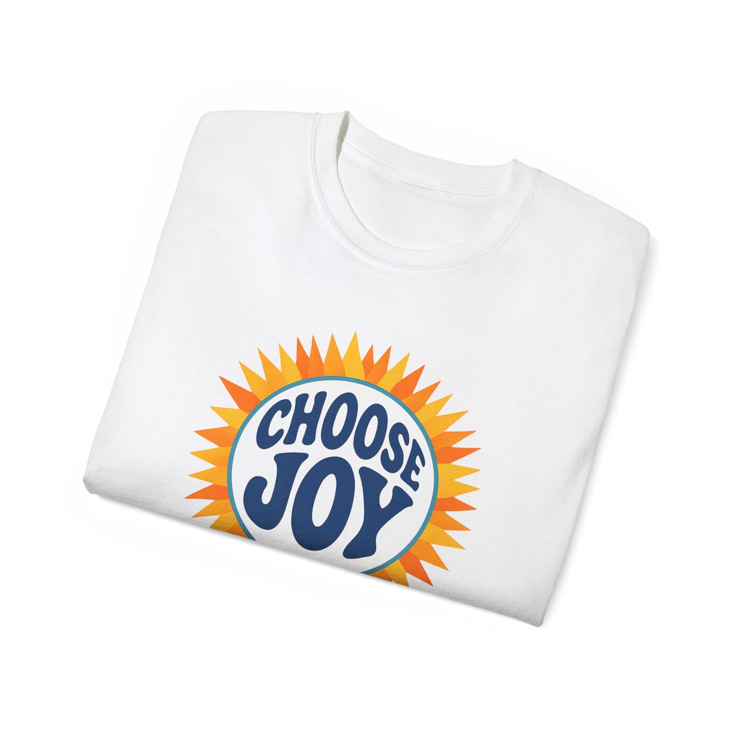 Choose Joy Unisex Ultra Cotton Tee, Positive Vibes Shirt, Motivational Tee, Gift for Friends, Casual Everyday Wear