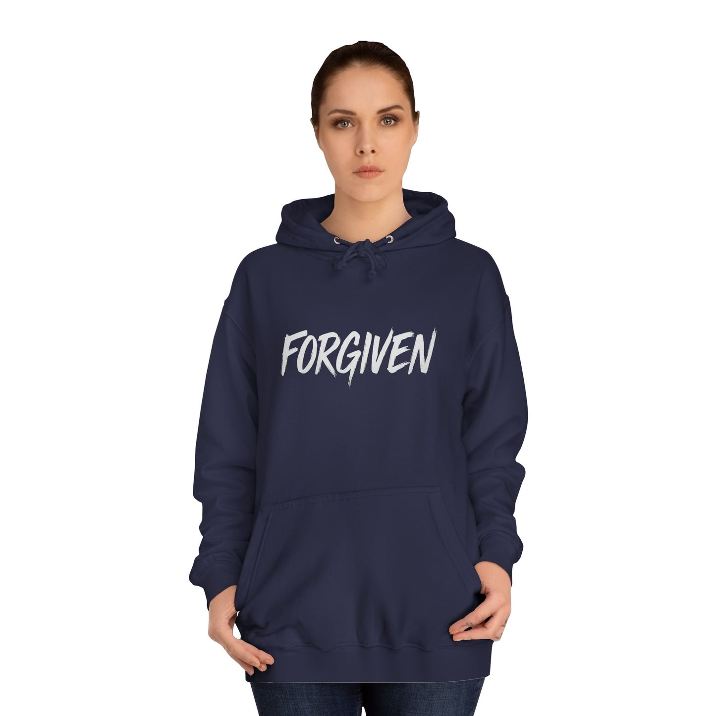 Forgiven Unisex College Hoodie - Cozy Spirit Wear, Perfect for Students, Gifts for College Graduates, Casual Everyday Wear, Fall and [...]