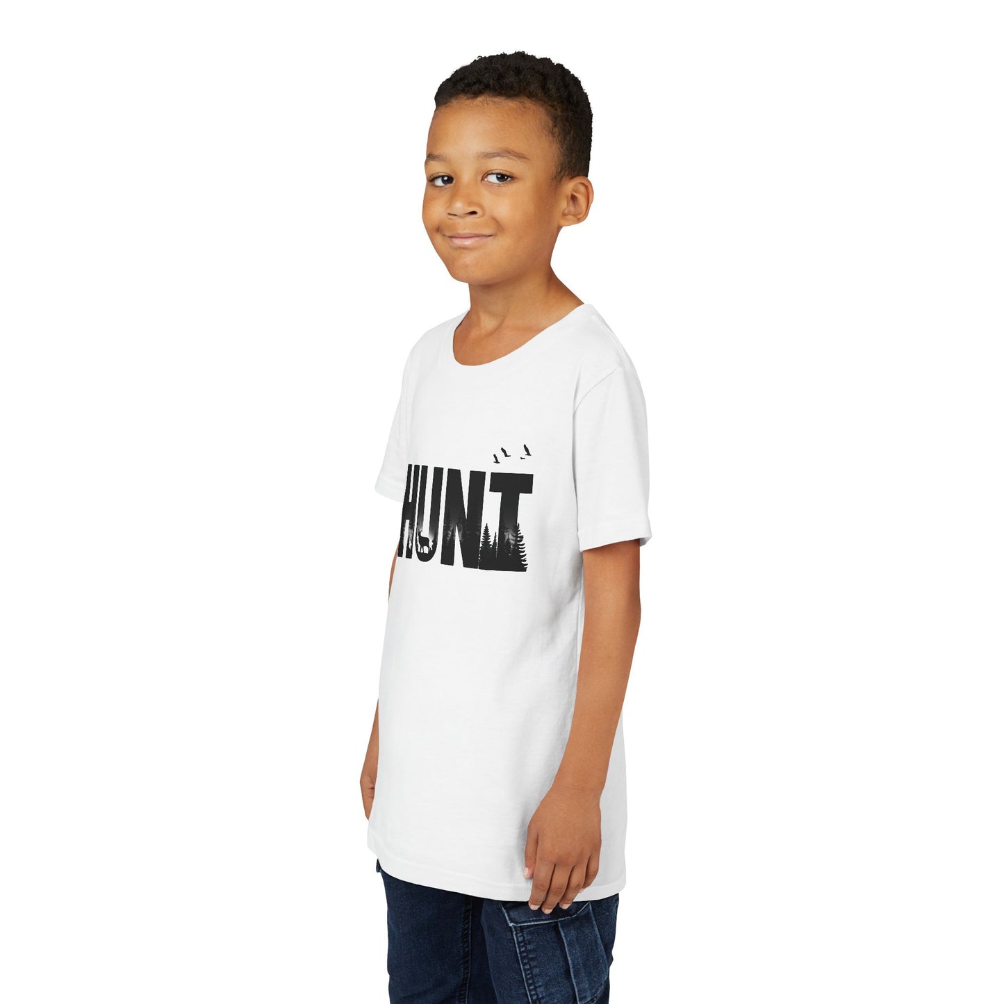 Youth Short Sleeve Tee - Adventure Awaits, Perfect Gift for Young Explorers, Great for Hunting Enthusiasts, Outdoor Activities, [...]