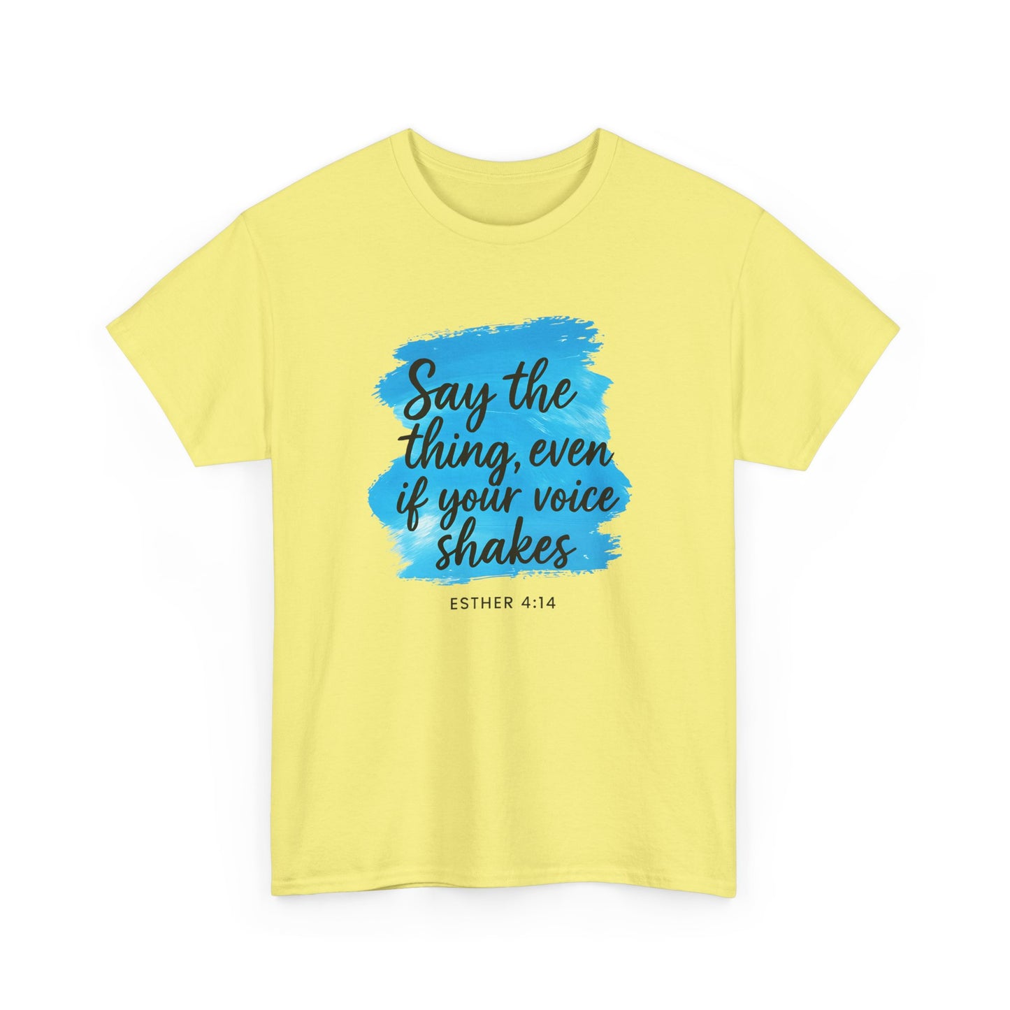Motivational Quote Tee, Inspirational Cotton Shirt, Unisex Graphic Tee, Voice Empowerment Shirt, Gift for Writers, Encouragement Top