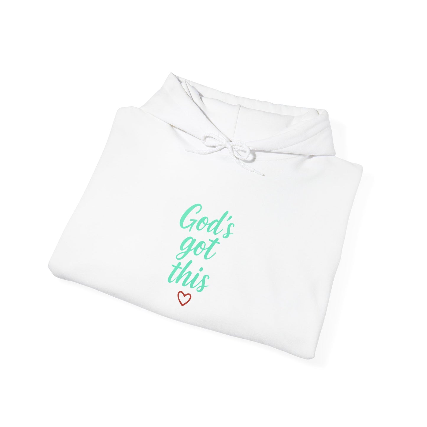 Inspirational Hooded Sweatshirt: God's Got This, Cozy Gift, Faith Apparel, Unisex Casual, Everyday Comfort, Uplifting Wear