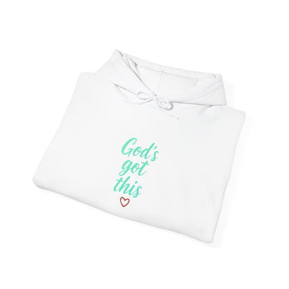 Inspirational Hooded Sweatshirt: God's Got This, Cozy Gift, Faith Apparel, Unisex Casual, Everyday Comfort, Uplifting Wear