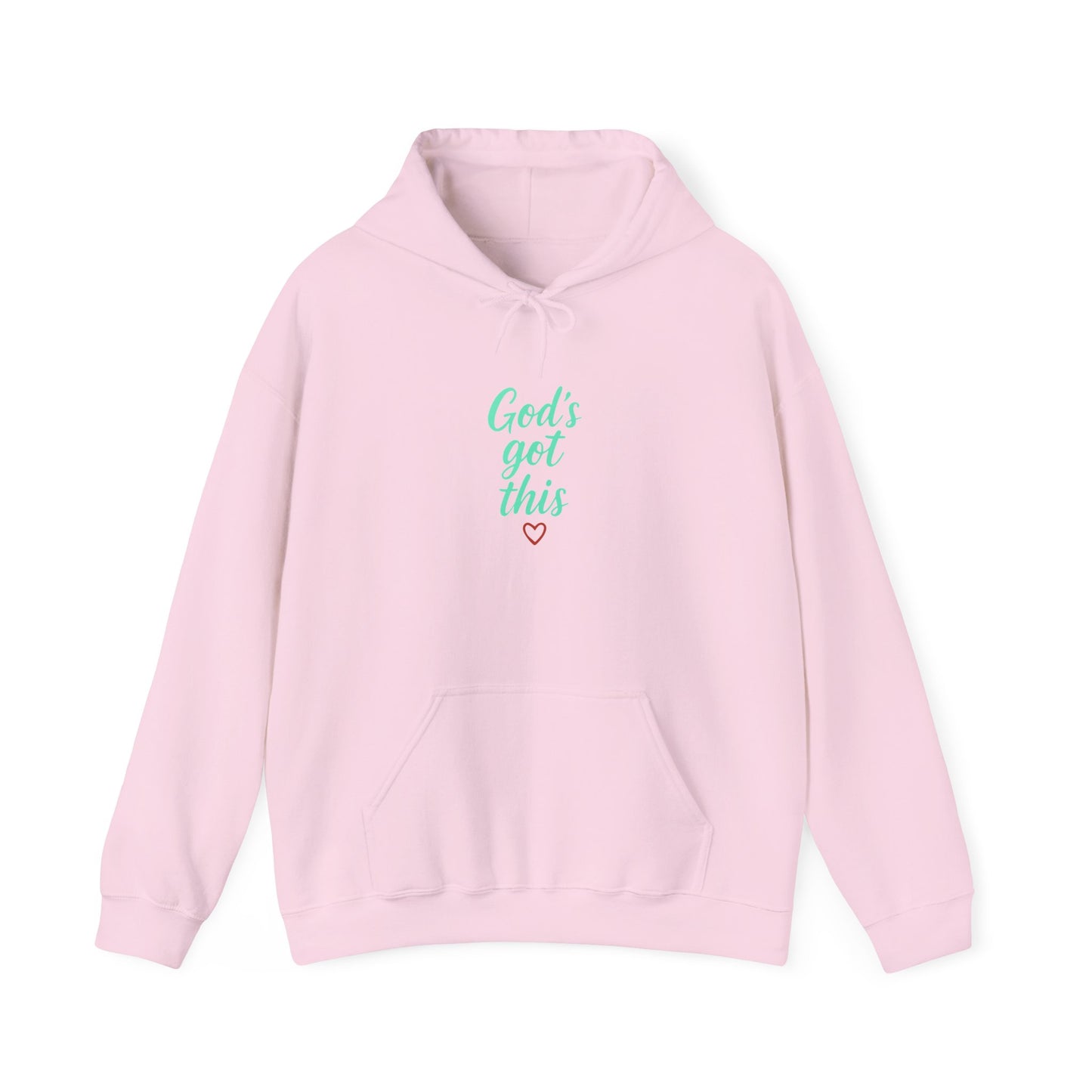 Inspirational Hooded Sweatshirt: God's Got This, Cozy Gift, Faith Apparel, Unisex Casual, Everyday Comfort, Uplifting Wear